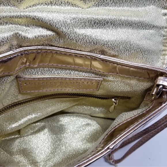 Loeffler Randall Rosset Clutch with Bow Rose Gold - Picture 5 of 9